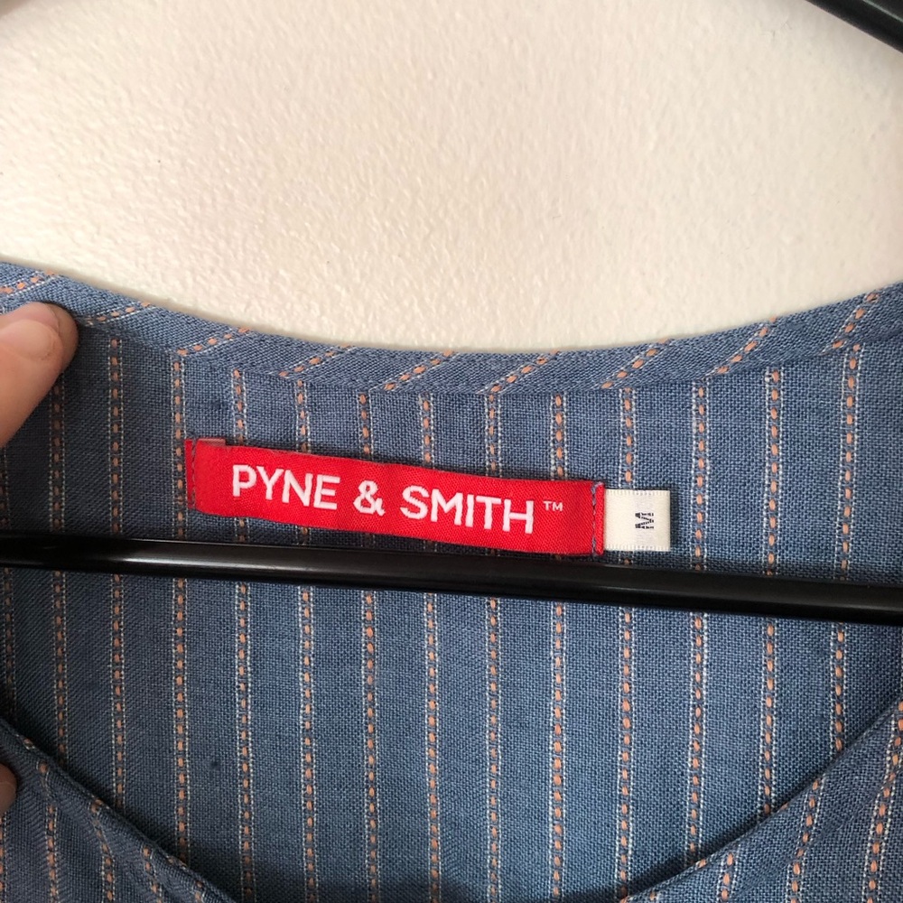 Pyne and smith No. 11 dress in Georgian stripe - Picture 2 of 3